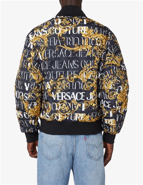 Versace Jeans Couture Giacca Barocco Con Stampa